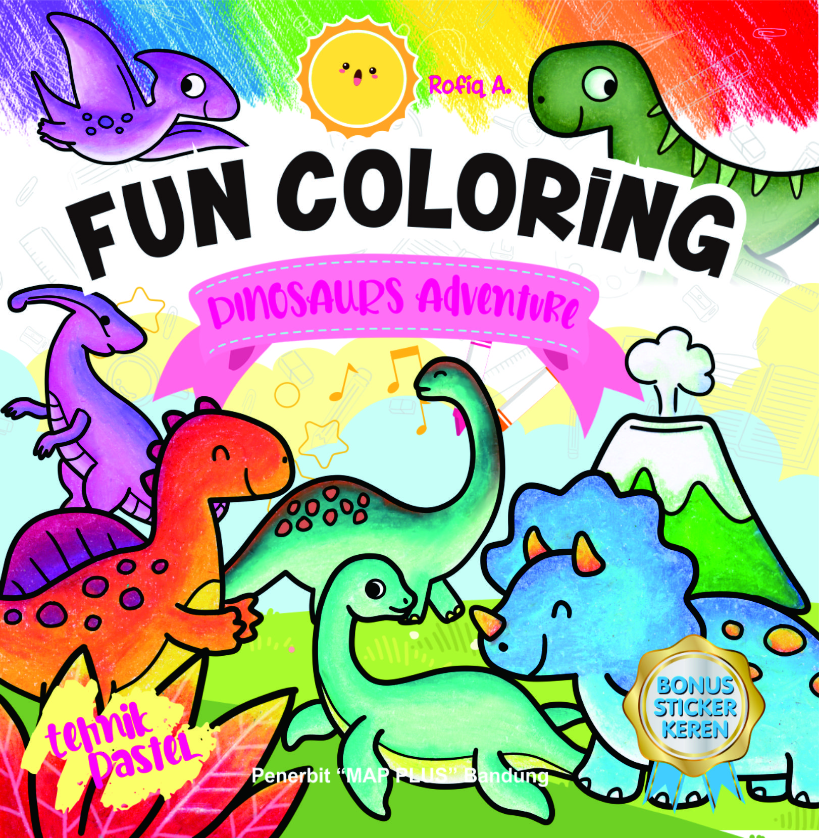FUN COLORiNG DINOSAURS ADVENTURE