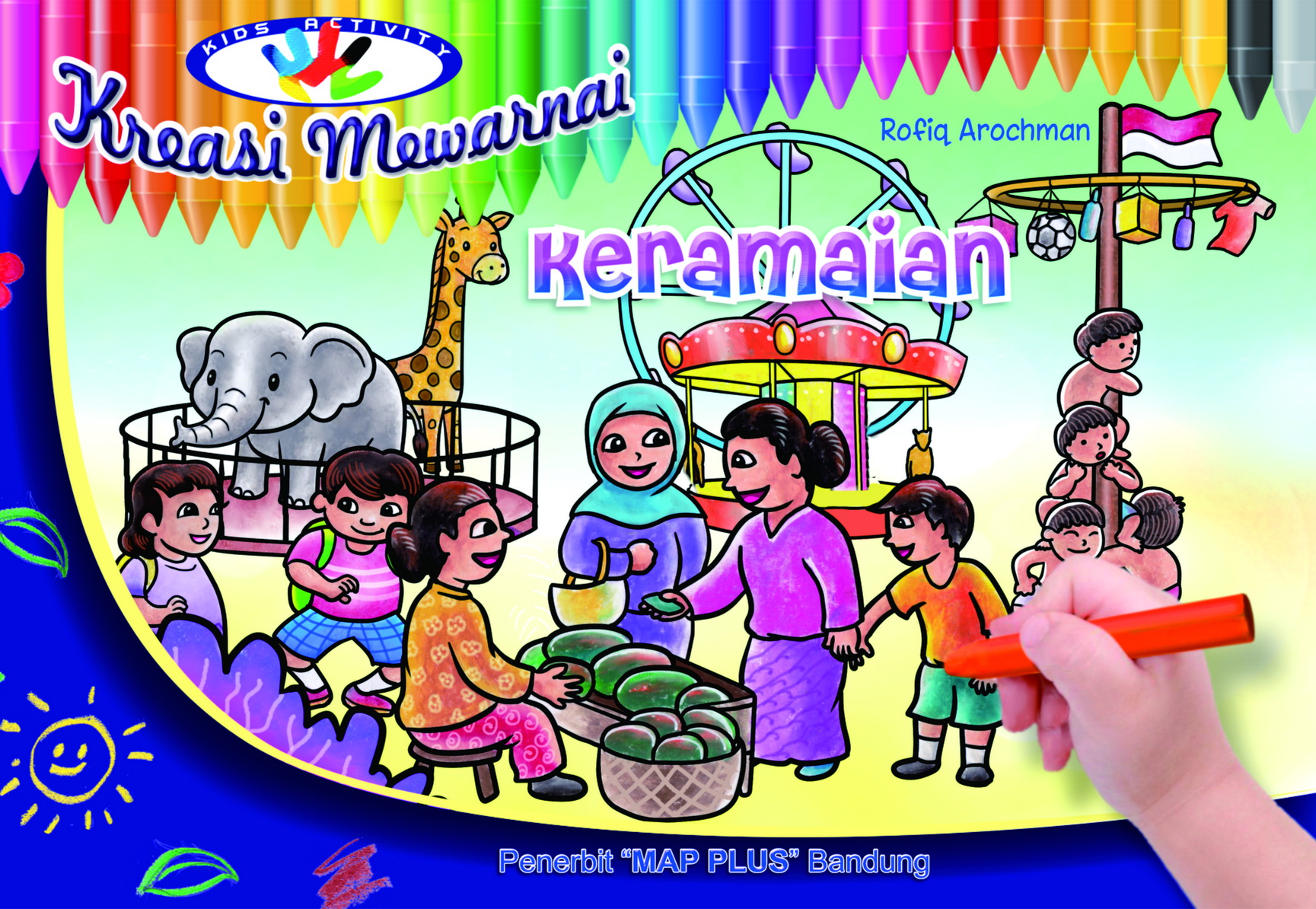 Kreasi Mewarnai Keramaian